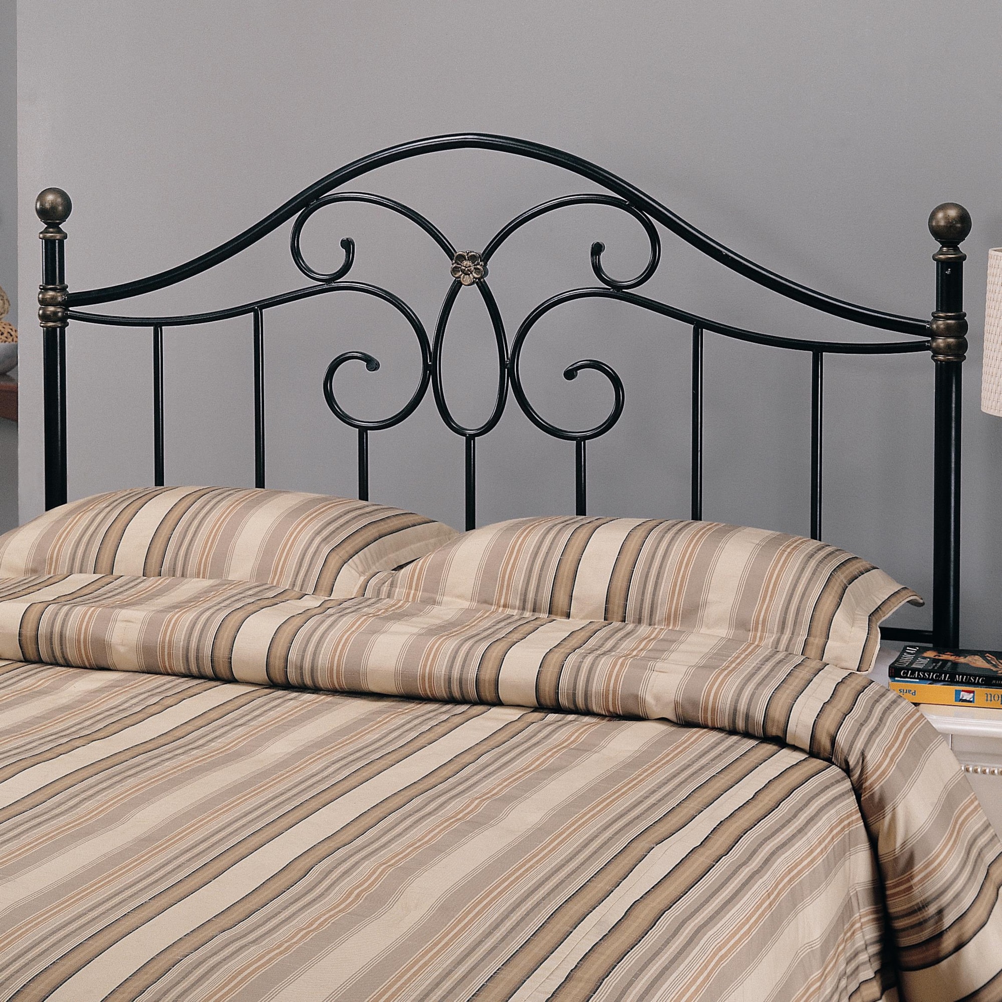 Coaster Iron Beds and Headboards 300182QF Full/Queen Black Metal